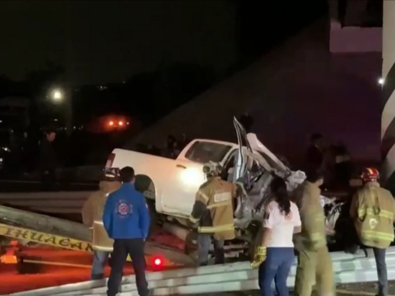 Mueren 4 en accidente registrado en Otumba