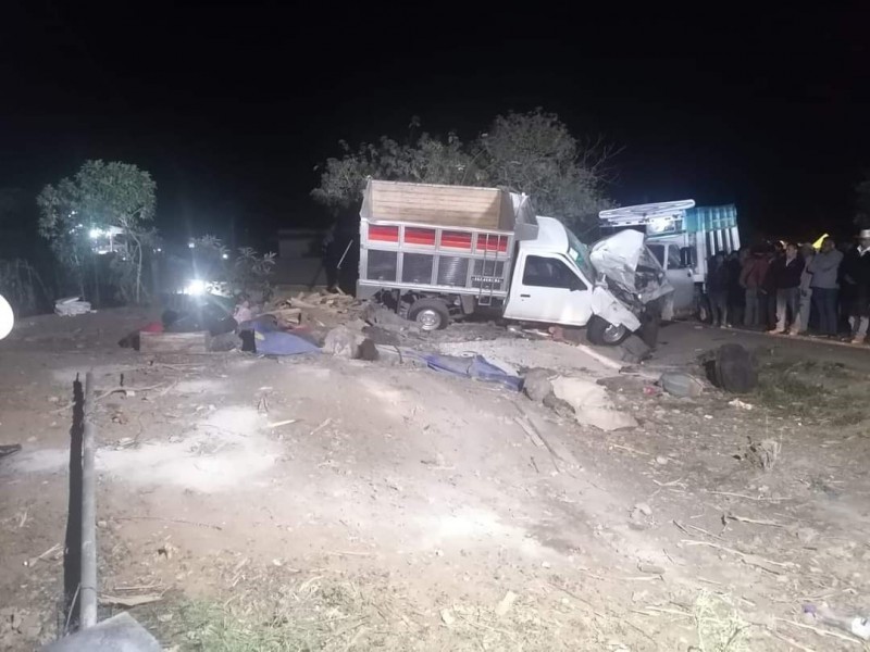 Mueren 4 migrantes en accidente vial en San Juan Chamula