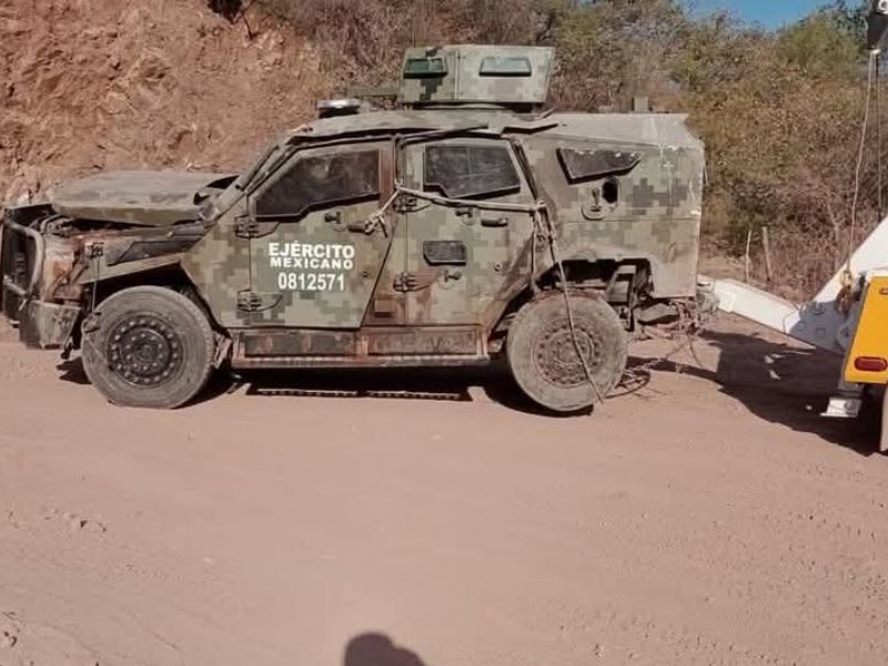 Mueren 6 soldados por mina de cártel de Jalisco