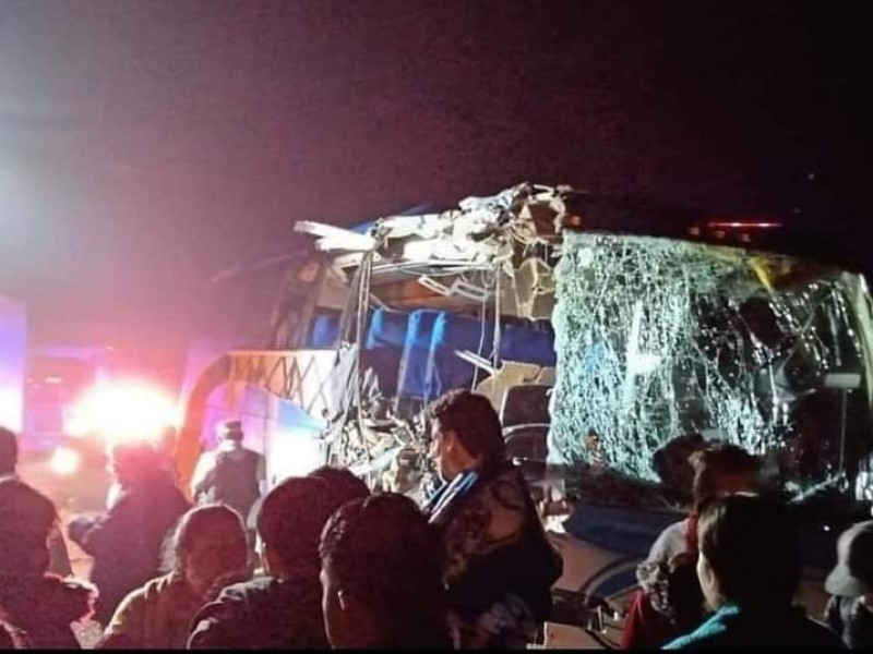 Mueren chiapanecos en  accidente vehicular en Veracruz