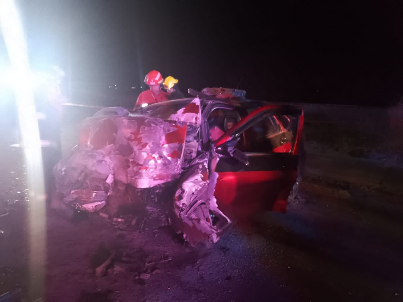 Mueren dos durante durante accidente en Amozoc