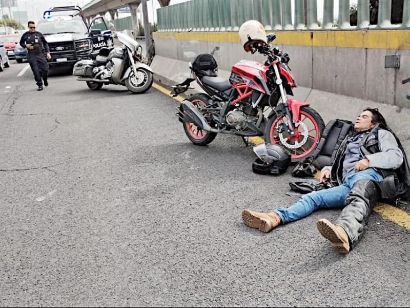 Mueren dos motociclistas cada día en calles de la capital del país