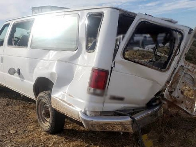 Mueren seis migrantes en accidente carretero