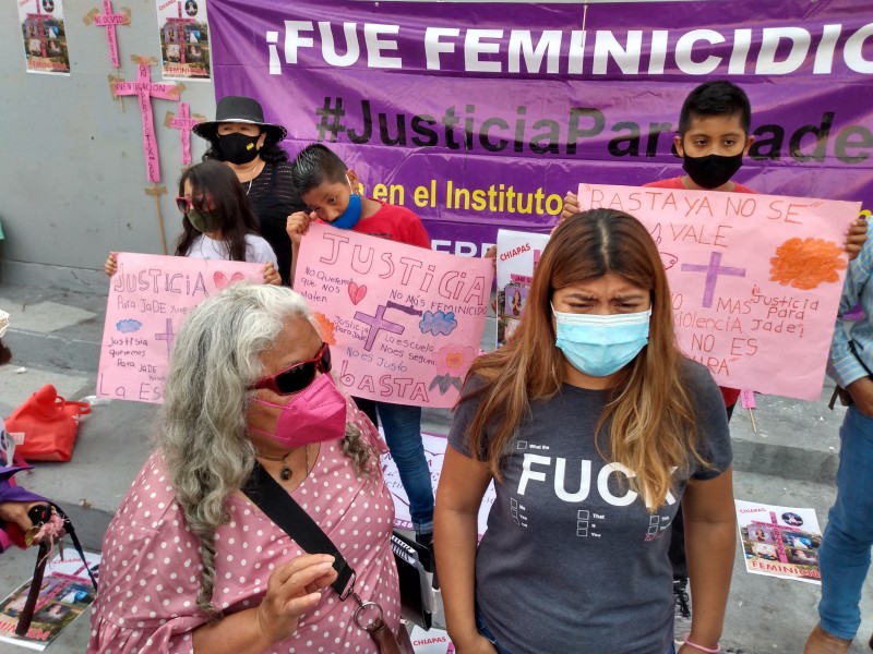 Muerte de Jade fue feminicidio, insiste la madre