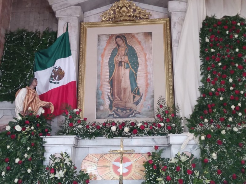 Muestran su devoción a María de Guadalupe