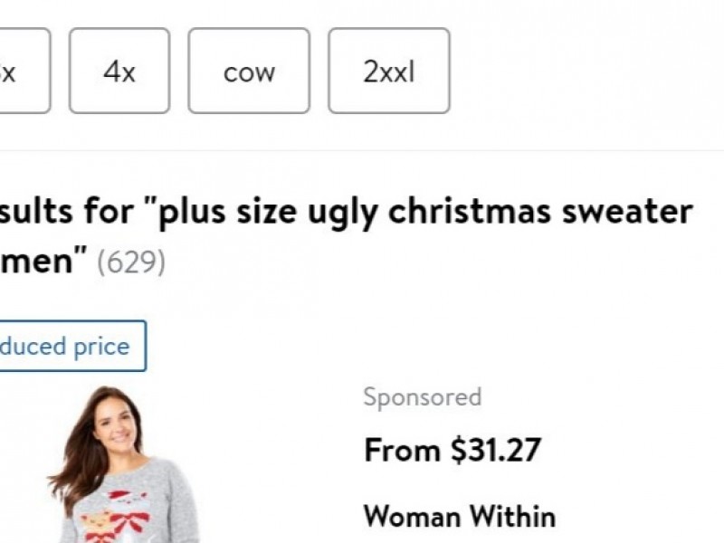 Mujer de Florida descubrió que Walmart vende ropa talla 