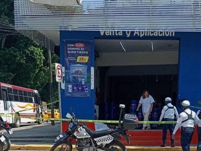 Mujer de la tercera edad muere dentro de negocio en Oaxaca