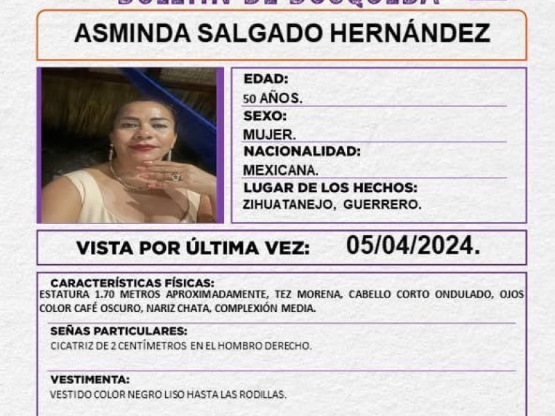Mujer desaparece en Zihuatanejo; su vehículo fue localizado
