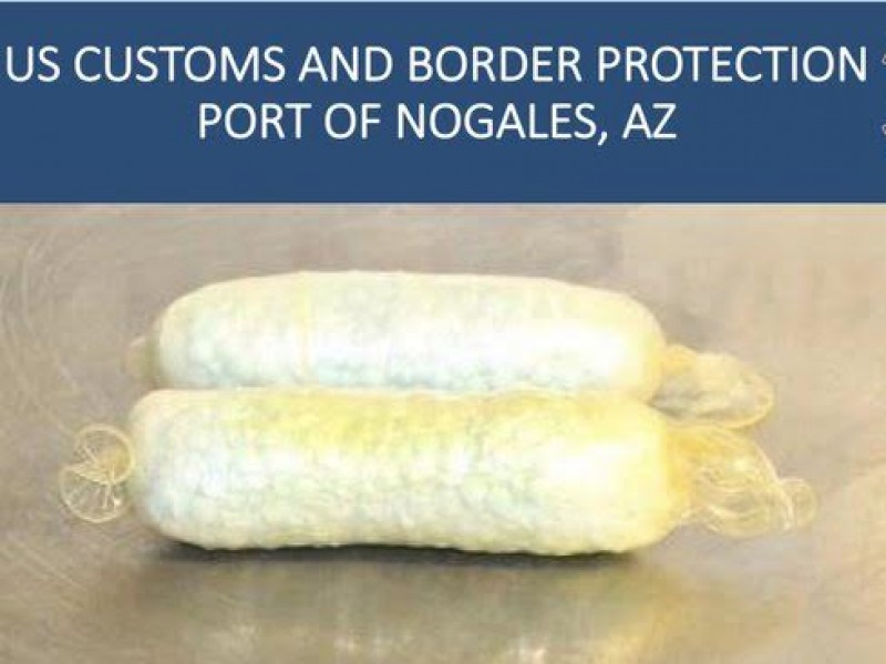 Mujer detenida por transportan pastillas de fentanilo a Nogales, Arizona