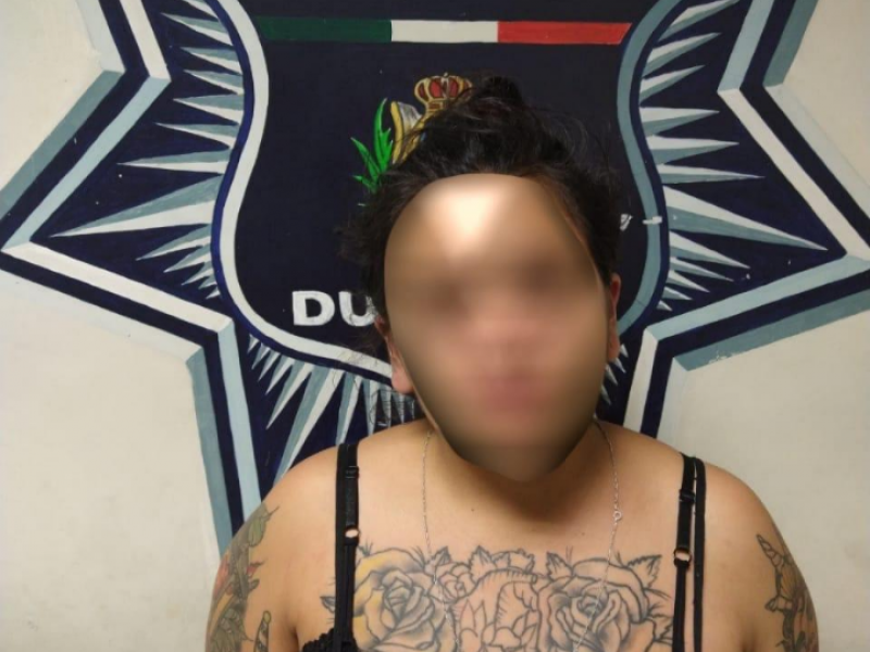 Mujer detenida por violencia familiar