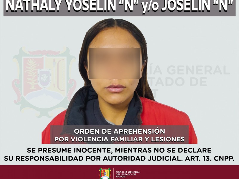 Mujer detenida por violencia familiar