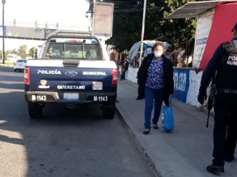 Mujer es detenida en La Obrera por lesiones