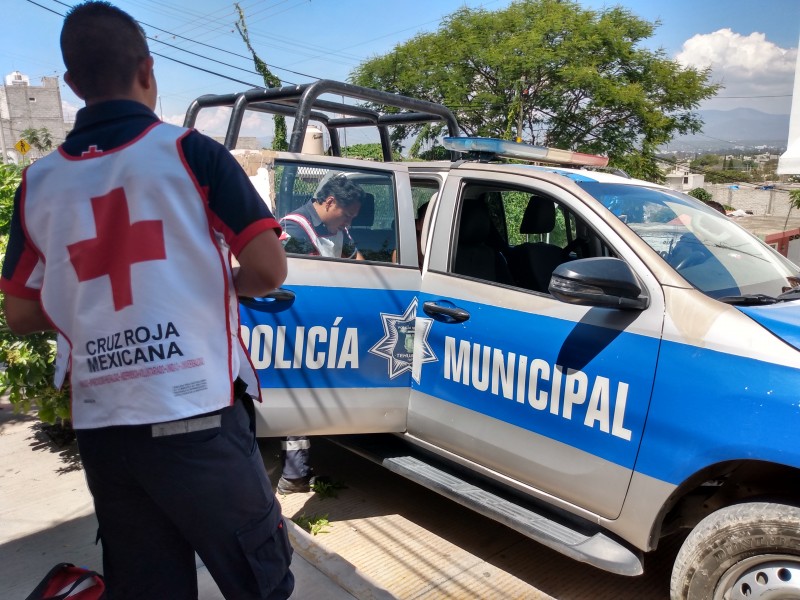 Mujer resultó lesionada al ser golpeada por ex-pareja