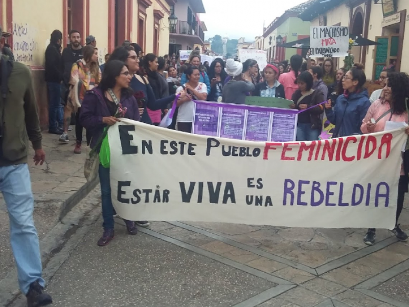 Mujeres chiapanecas exigen seguridad