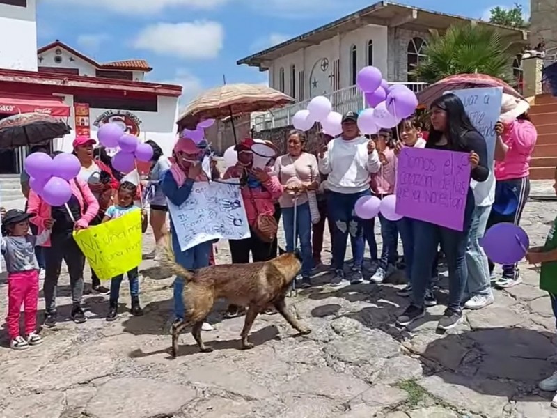 Mujeres de El Organal exigen justicia por Paola