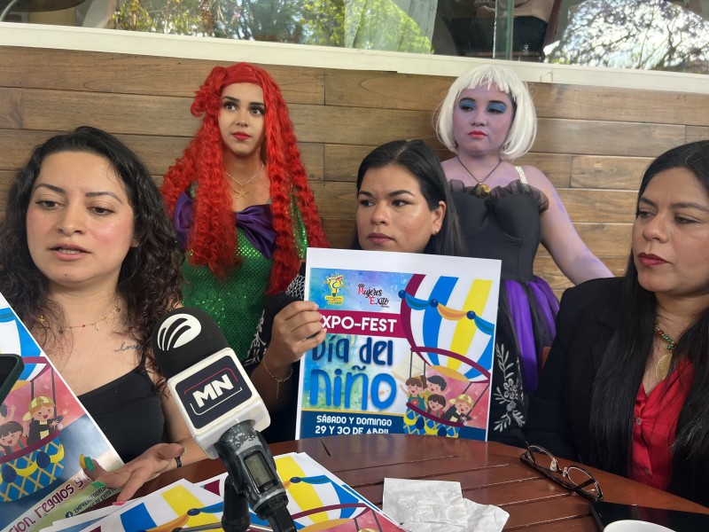 Mujeres de éxito invitan a la Expo-Fest Día del Niño
