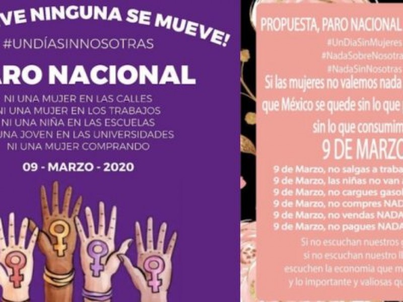 Mujeres en apoyo al movimiento 