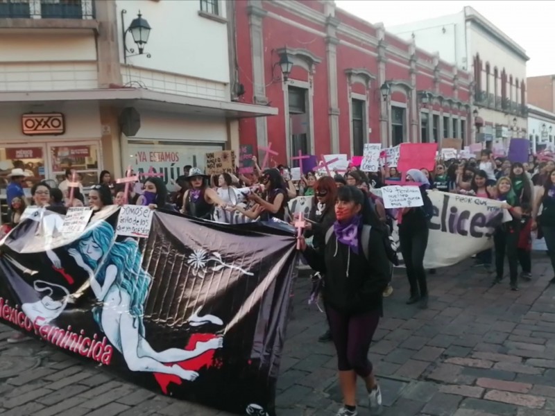 Mujeres en Querétaro piden algo a la violencia de género