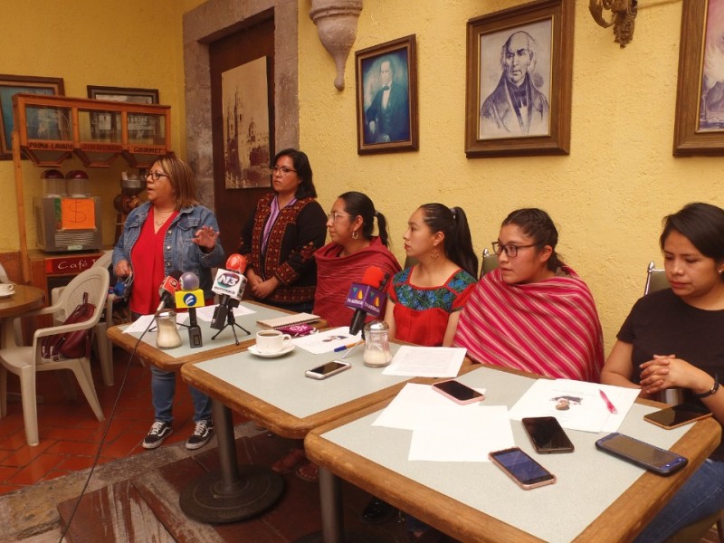 Mujeres indígenas se declaran ene emergencia regional por violencia deGénero