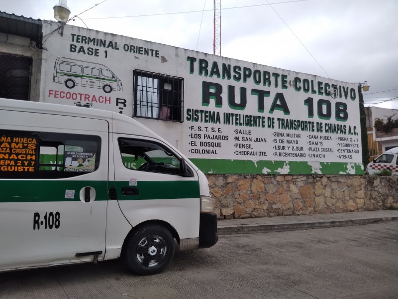 Mujeres no pagarán pasaje de la ruta 108 este miércoles