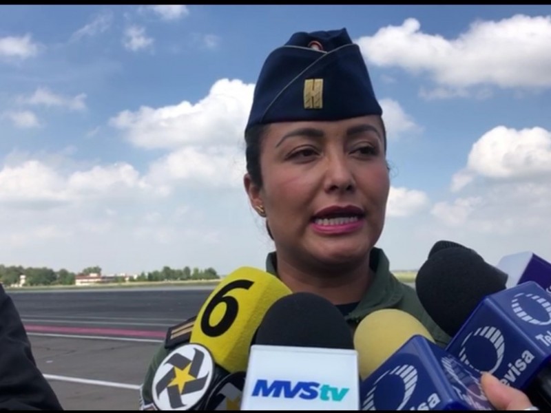 Mujeres piloto volarán el cielo en desfile militar