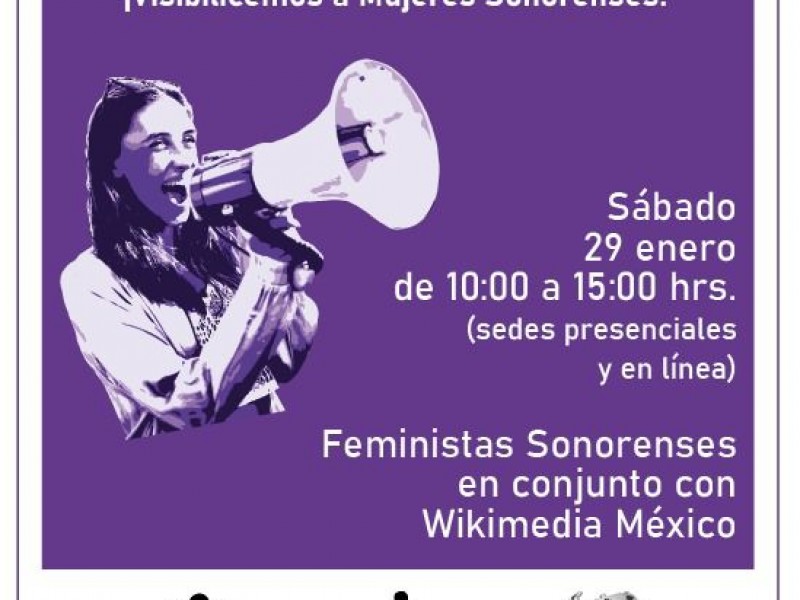 Mujeres sonorenses buscan poner marca en wikipedia conEditatona