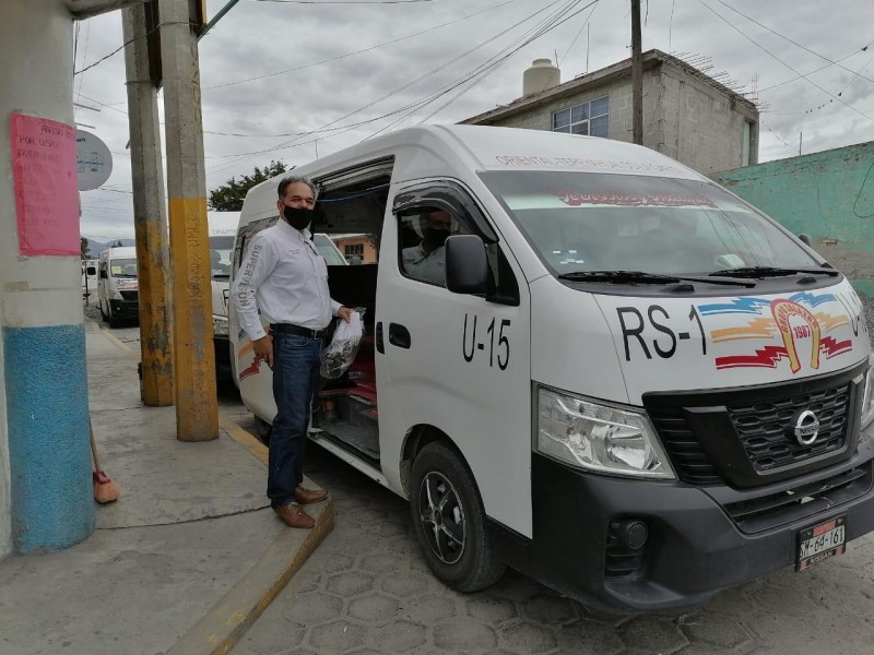 Multan a 240 operadores de transporte público por rebasar capacidad