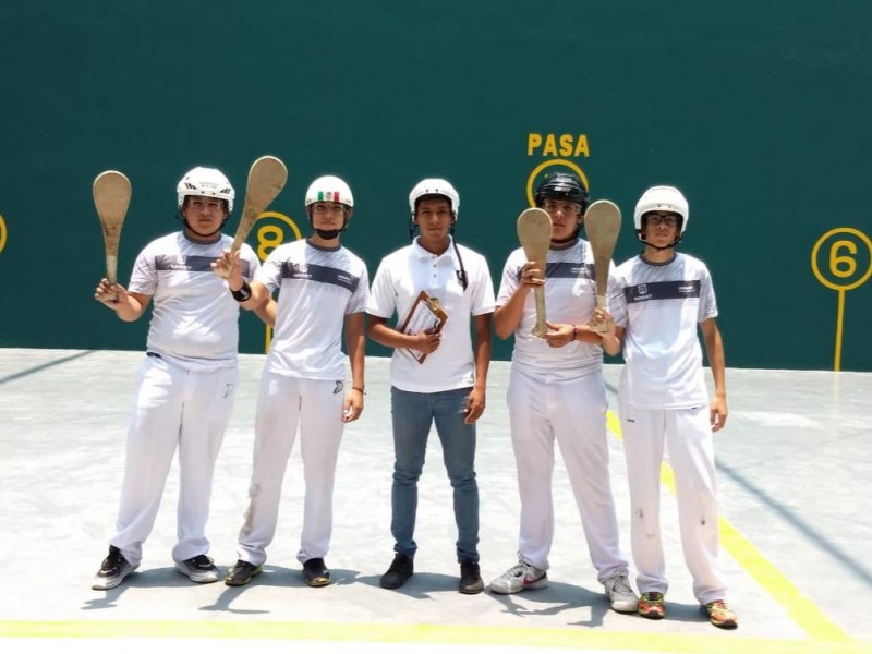 Múltiples medallas en frontón para Nayarit en ON2019