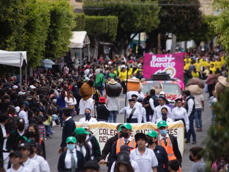 Municipio de San Juan del Río realizó desfile cívico