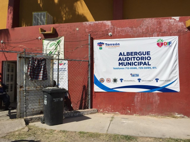 Adelantan apertura de albergue en Torreón