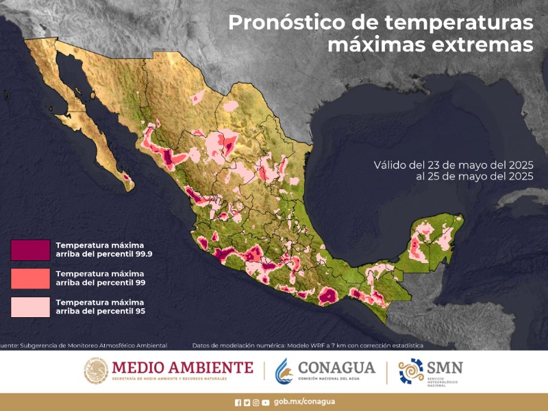 Municipios alerta ante altas temperaturas