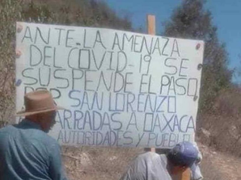 Municipios indígenas de Oaxaca extreman acciones contra Covid-19