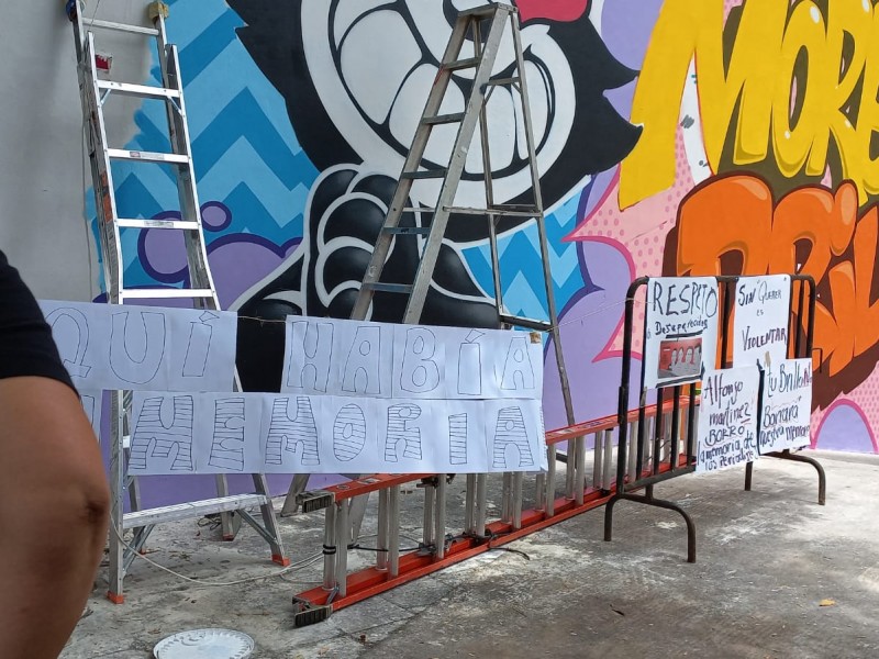 Mural de periodistas será restituido: Ayuntamiento de Morelia