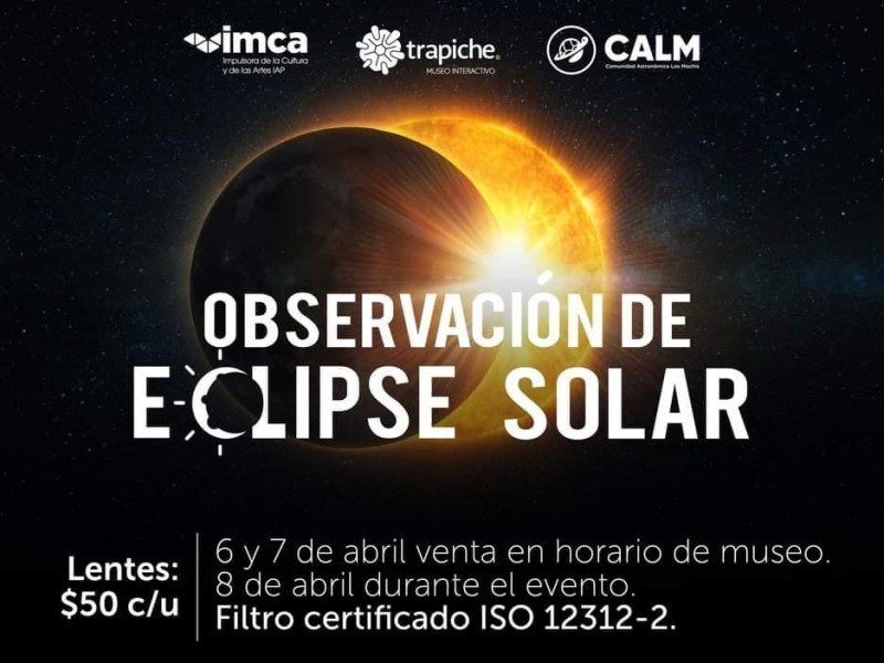 Museo Interactivo Trapiche invita a la observación del eclipse solar
