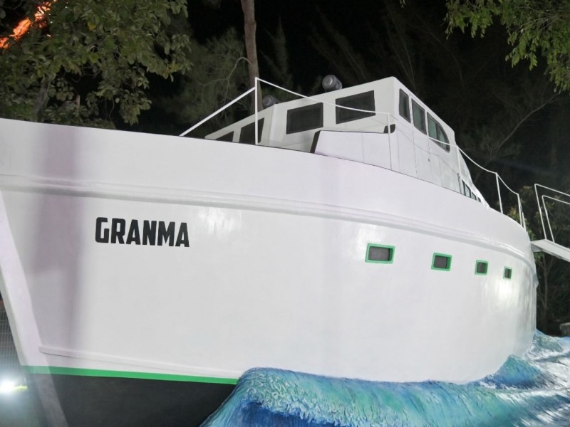 Museo México-Cuba devela réplica del Yate “Granma”