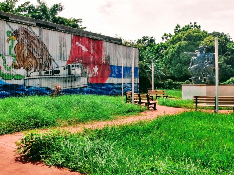 Museo México-Cuba listo y en espera de poder recibir turistas