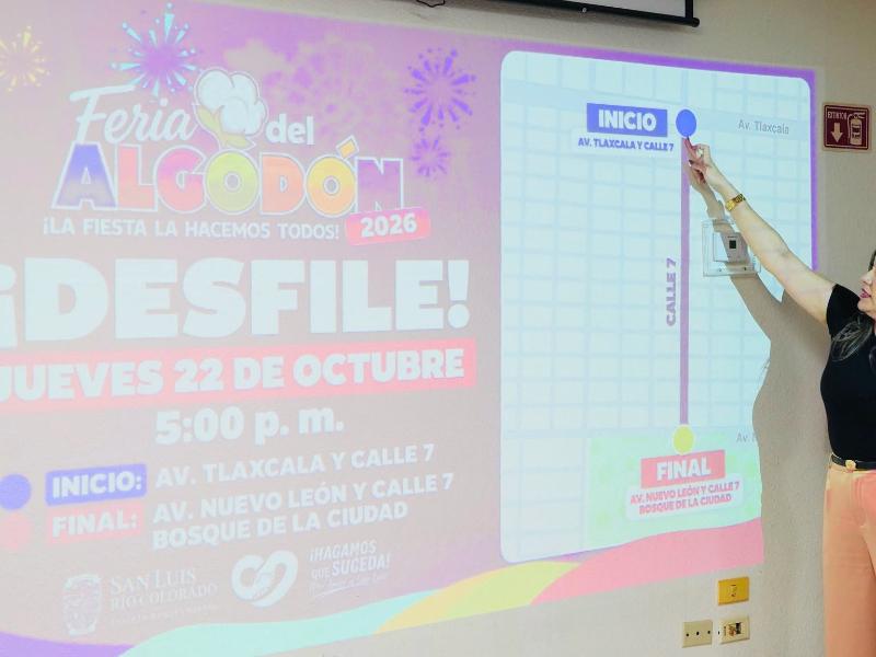 Más de 13 contingentes participarán en desfile de la Feria del Algodón