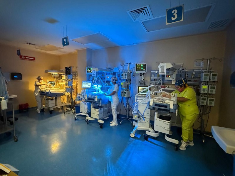 Nacen trillizos en el hospital materno infantil de Irapuato
