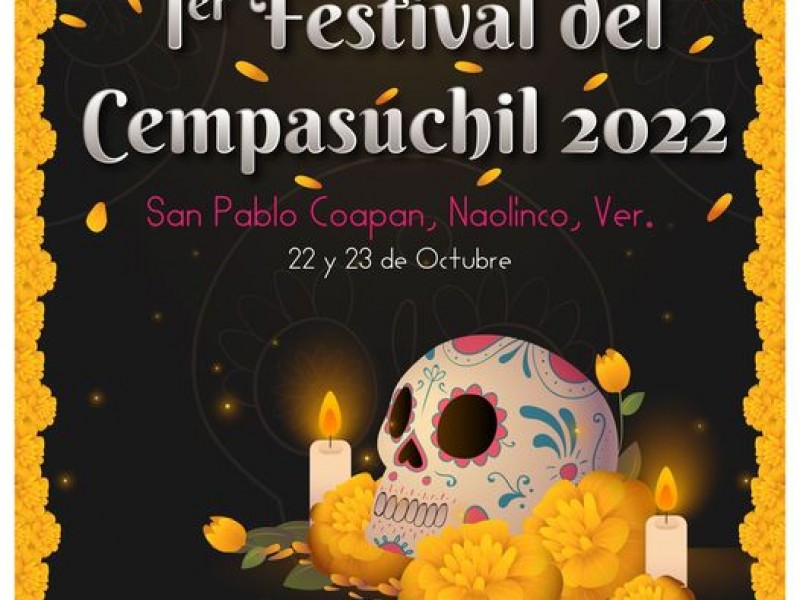Naolinco anuncia festival del Cempasúchil