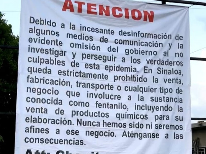 “Narco mantas” alteran el orden en Mazatlán: Seguridad Publica