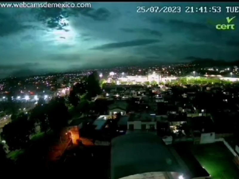 NASA confirma meteoro observado desde Colima; 