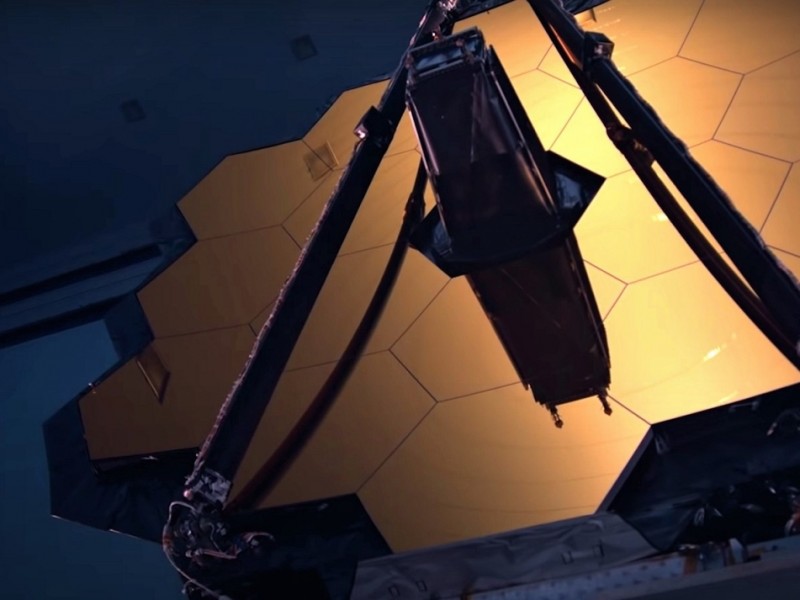 NASA difunde imágenes tomadas por el telescopio James Webb