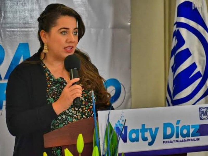 Naty Diaz pide licencia al Congreso para campaña a gubernatura