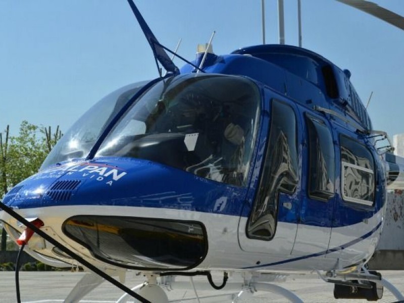 Naucalpan venderá helicóptero para saldar adeudos