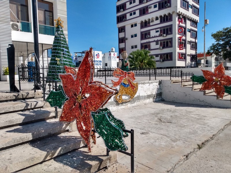 Navidad en las calles de la capital chiapaneca