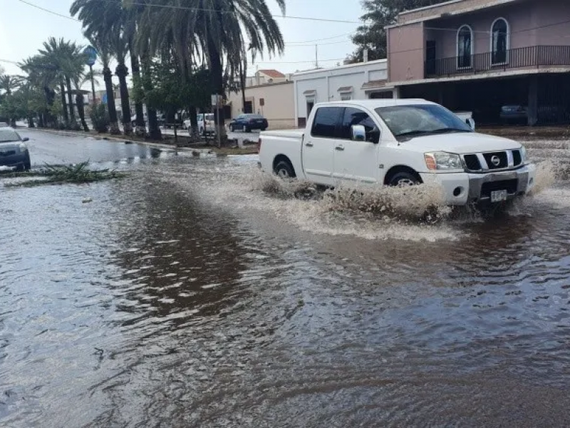 Navojoa: Activa Protección Civil alerta por lluvias torrenciales