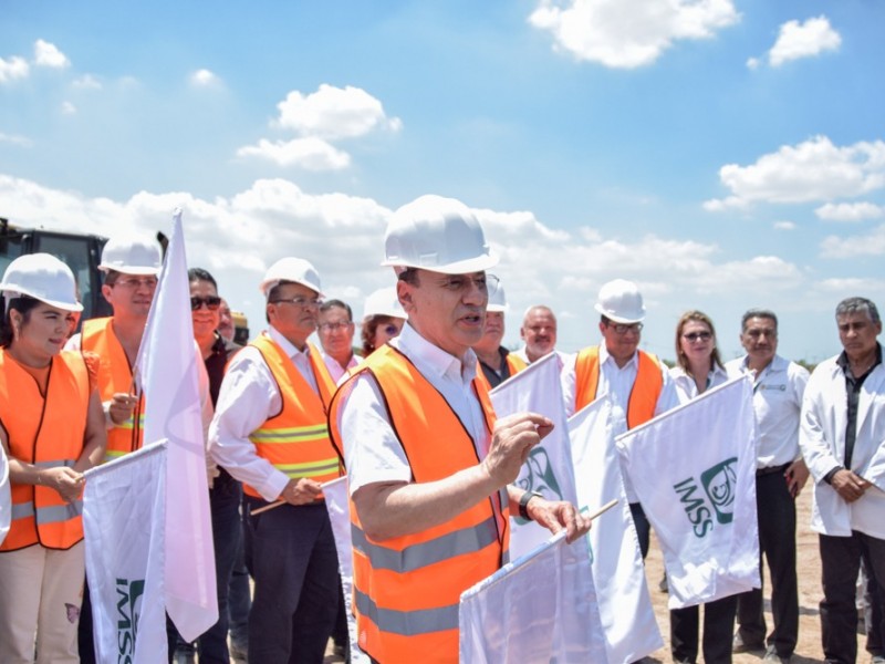 Navojoa: Arranca construcción del nuevo hospital del IMSS