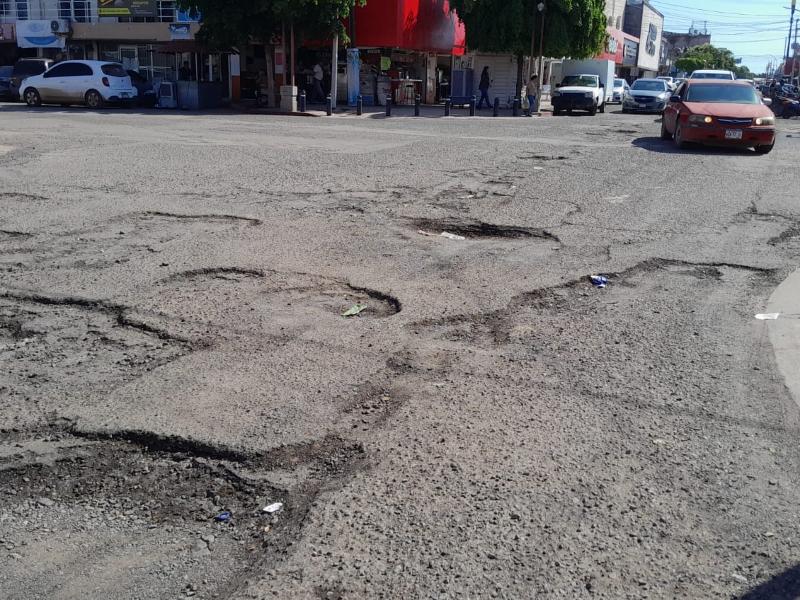 Navojoa, atrapado entre baches y promesas de pavimentación