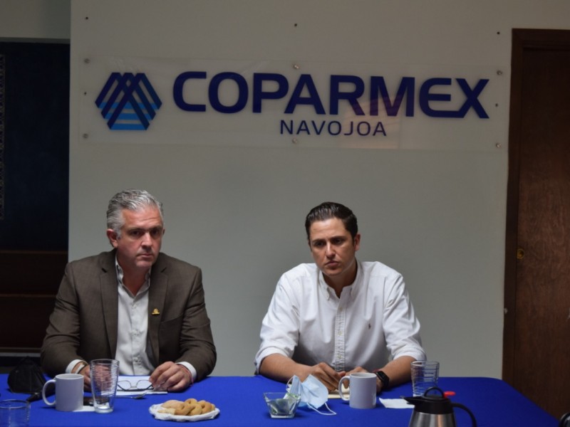 Navojoa: Coparmex fija postura contra reforma electoral