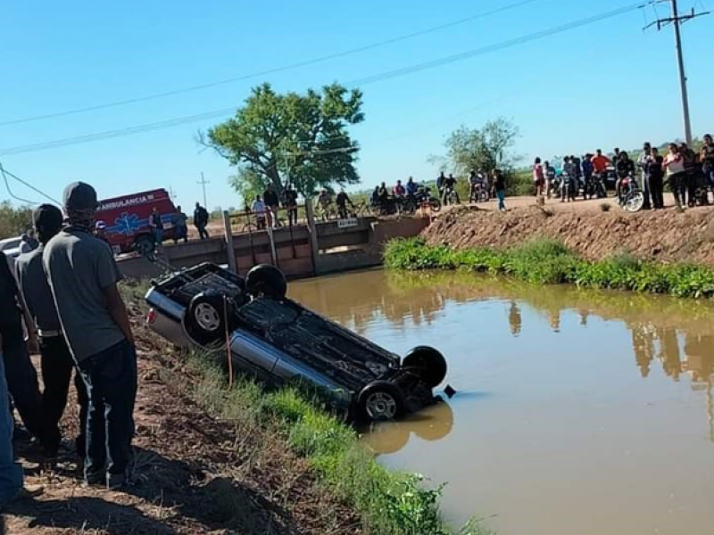 Navojoa: Mueren seis personas al caer al Canal